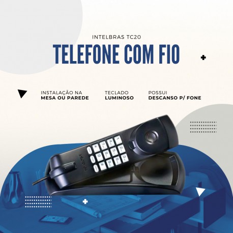 Telefone TC20 - Intelbras