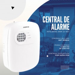 Central de alarme ANM 24 NET - Intelbras