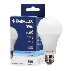 Lâmpada branca fria 9W - Empalux