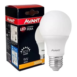 Lâmpada branca quente de 9w - Avant