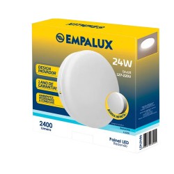 Painel de led de 24w de sobrepor - Emapulx