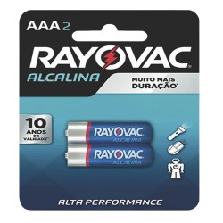 AAA2 alcalina (pilha palito) - Rayovac